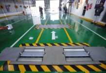 वलथान मे देश के पहले आटोमेटिक वेहिकल फिटनेस टेस्टिग स्टेशन का शुभारंभ