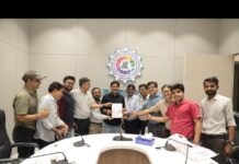 फोस्टा अध्यक्ष एवं सलाबतपुरा थाना निरिक्षक से मिलें सर्वोदय मार्केट के व्यापारी