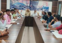 न्यू टीटी मार्केट में सूरत टेक्सटाइल एजेंट एसोसियेशन की बैठक सम्पन्न