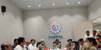 पुलिस प्रशासन के साथ फोस्टा कार्यालय में हुई आवश्यक बैठक