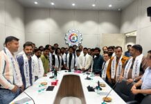 फोस्टा की ओर से आहूत बैठक मे व्यापारियों के साथ सुरक्षित व्यापार को लेकर हुई चर्चा