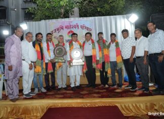 रामेश्वर बूब को ‘व्रज भूमि माहेश्वरी रत्न’ और हरिओम भूतड़ा को ‘माहेश्वरी भूषण’ सम्मान