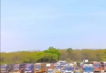 लक्ज़री बसों की हड़ताल से यात्रियों को हो रही है परेशानी