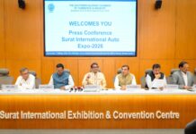 कल से सरसाणा कन्वेंशन सेंटर मे शुरू होगा पश्चिम भारत का सबसे बड़ा इंटरनेशनल ऑटो एक्सपो
