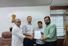 फोस्टा ने जलमग्न से प्रभावित व्यापारियों के सहायतार्थ जिलाधिकारी को दिया ज्ञापन